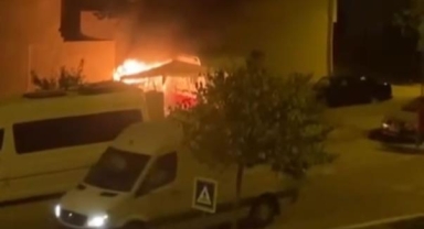 Bursa'da tostçu alevlere teslim oldu