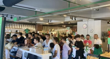 Bursaspor'un yeni sezon formalarına büyük ilgi