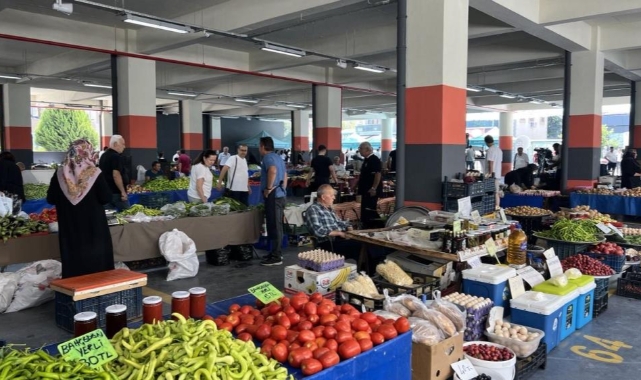 Çamlıca Kapalı Pazar Alanı hizmete girdi