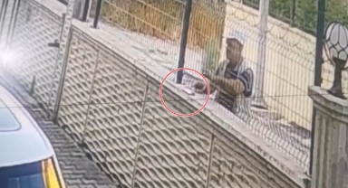 Duvarda unutulan telefonu böyle çaldı