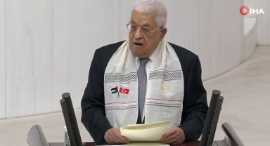 Filistin lideri Abbas, TBMM'de