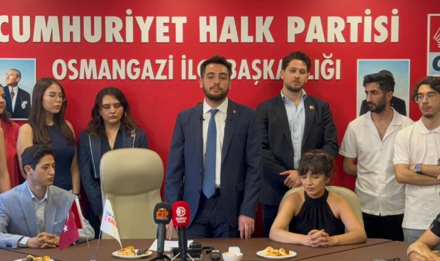 İbrahim Umut İnce, CHP Osmangazi Gençlik Kolları Başkanlığı’na aday