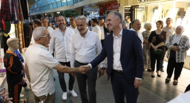 İnegöl çarşısında alışveriş şenliği bereketi