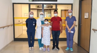 Kız çocuğu güneş panelinde yandı, 3 ayda sağlığına kavuştu