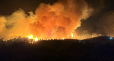 Milas’taki yangın ilerliyor, bir mahalle boşaltılacak