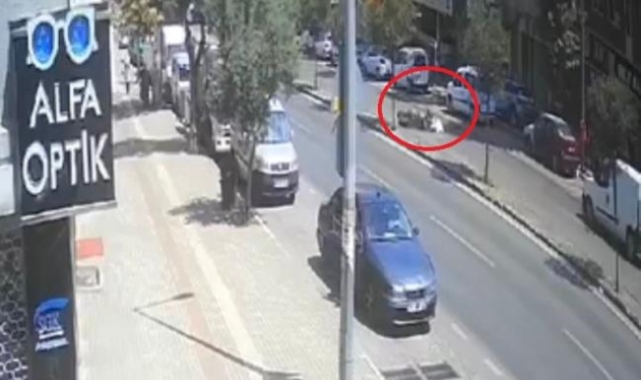 Motosiklet ile yaşlı kadın'a çarpıp öümüne neden oldu