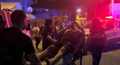 Ocak yandı, yağ üzerine döküldü