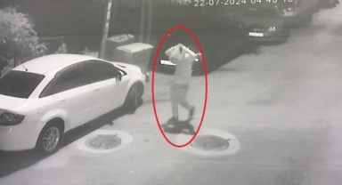 Önce kameraya sonra polise yakalandı