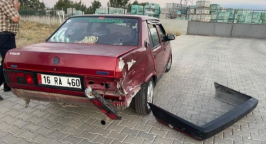 Otomobil ile motosiklet çarpıştı: 4 yaralı