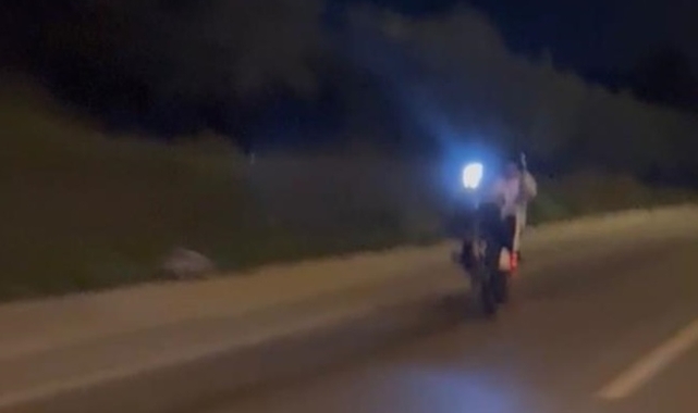 Tek teker üstünde kilometrelerce ilerledi
