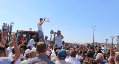 Vali Demirtaş eylem yapan çiftçilerle görüştü
