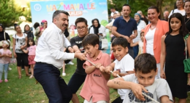 Yıldırım'da sokaklar şenlendi