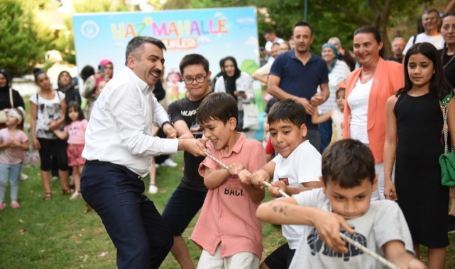 Yıldırım'da sokaklar şenlendi