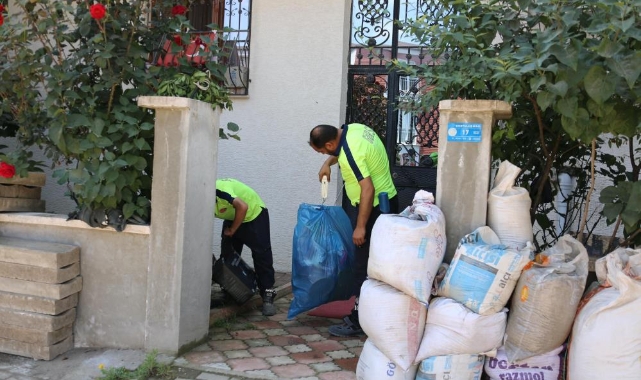 739 ton atık dönüştürüldü
