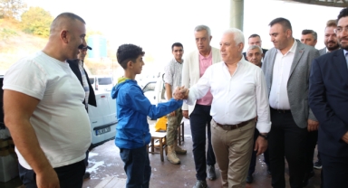 Başkan Bozbey’den balıkçılara ziyaret