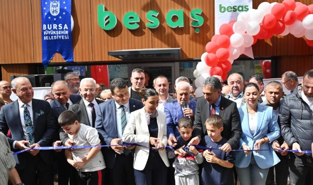 Besaş'ın ilk satış mağazası Gemlik'te açıldı