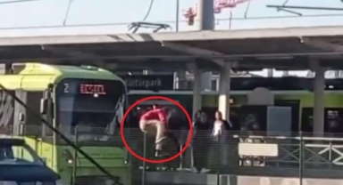 Bursa'da yüreklerin ağza geldiği anlar..