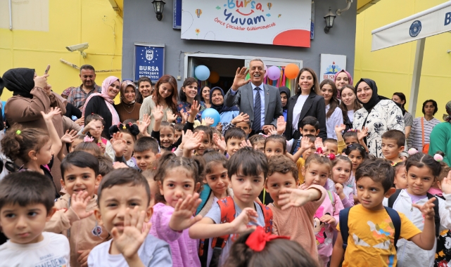 Bursa Yuvam’da ders zili çaldı