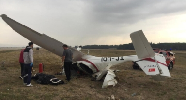 Eğitim uçağı düştü, 2 pilot hayatını kaybetti