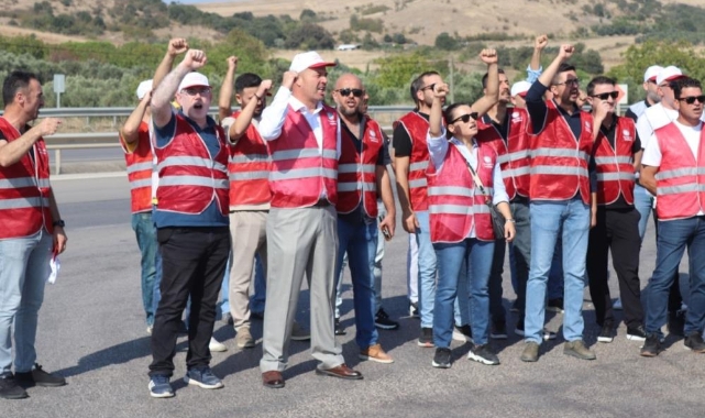 Eker Süt Fabrikası'nda eylem
