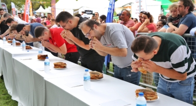 En çok yiyenlerin kazandığı festival