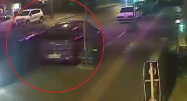 Gece park ettiği otomobilini, sabah hasarlı buldu
