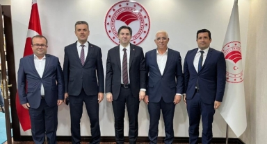 Hasat öncesi Tarım ve Orman Bakanlığı’nda önemli görüşme