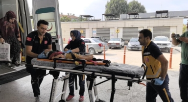 İnegöl'de pencereden düşen çocuk ağır yaralandı