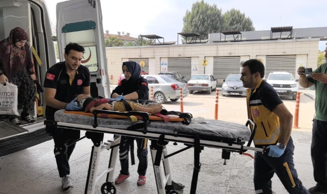 İnegöl'de pencereden düşen çocuk ağır yaralandı
