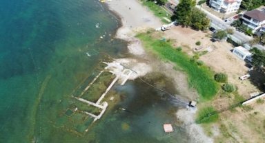İznik gölündeki bazilikada kazı çalışmaları devam ediyor