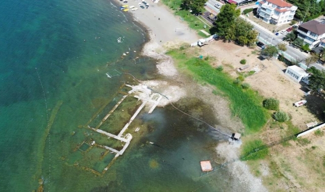 İznik gölündeki bazilikada kazı çalışmaları devam ediyor