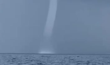 Karacabey Boğazı'nda hortum!