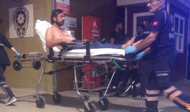 Kavgaya tornavida karıştı