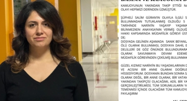 Narin Güran davasında flaş gelişme
