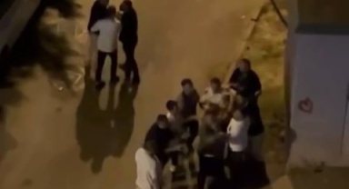 Tavuk alma eğlencesi sonrası sokak ringe döndü