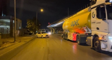 Uygulamayı görünce ters yöne girip kaçmak istedi