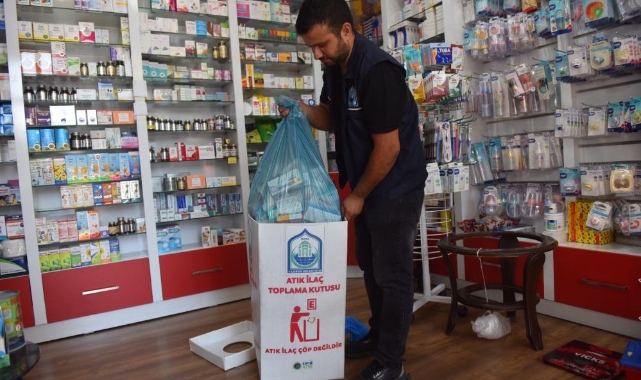 Yıldırım'da atık ilaçlar çöpe gitmiyor
