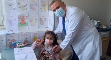 Babasının böbreği ile hayata tutundu