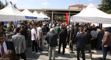 Başkan Bozbey Harmancık'ta