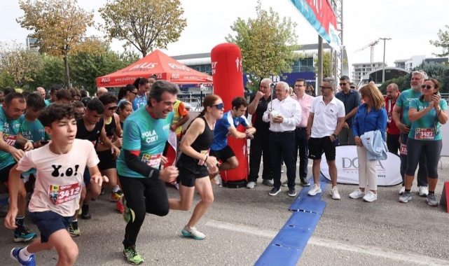 Başkan Özdemir, 'Eker I Run' heyecanına ortak oldu