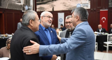 Başkan Yılmaz, muhtarla buluştu