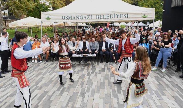 Bu şenlikte 7’den 70’e herkes çok mutlu