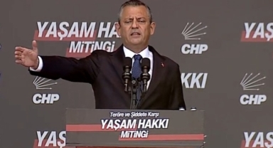 CHP'den Teröre ve Şiddete Karşı Yaşam Hakkı Mitingi