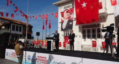 CHP Genel Başkanı Özgür Özel Mudanya'da