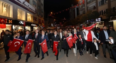 İnegöl’de Cumhuriyetin 101. yılı coşkusu