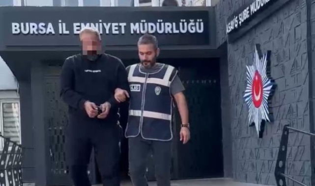 İnternet dolandırıcısı Bursa'da yakalandı