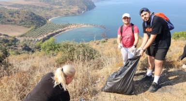 Kapanca Limanı seyir tepesi çöplüğe döndü