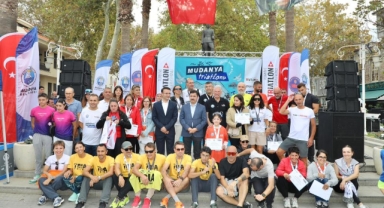 Mudanya Triatlonu sona erdi