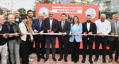 Osmangazi'de İsmet Paşa Parkı hizmete açıldı