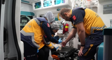 Palet fabrikası yangınında yürekleri ısıtan görüntüler